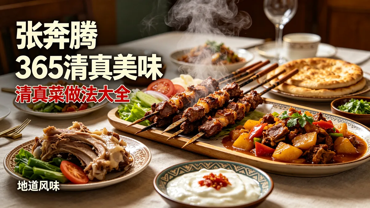 张奔腾.365清真美味 清真菜做法大全 地道风味配图