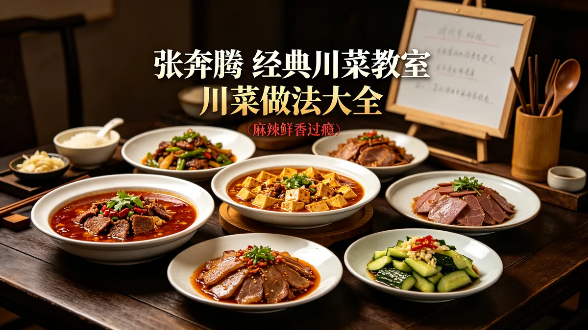 张奔腾.经典川菜教室 川菜做法大全 麻辣鲜香过瘾配图