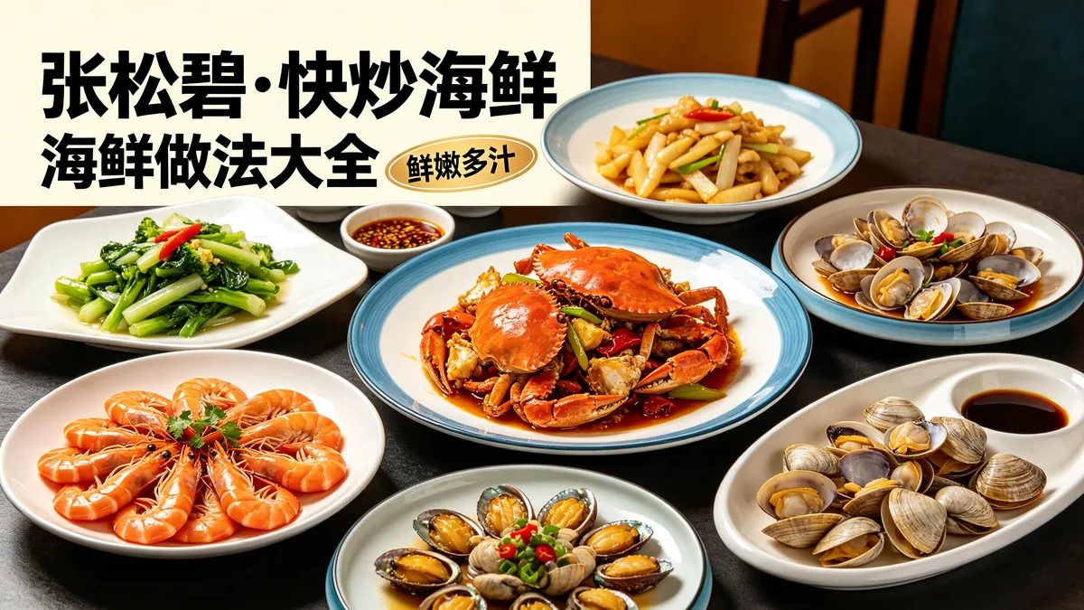 张松碧.快炒海鲜 海鲜做法大全 鲜嫩多汁配图