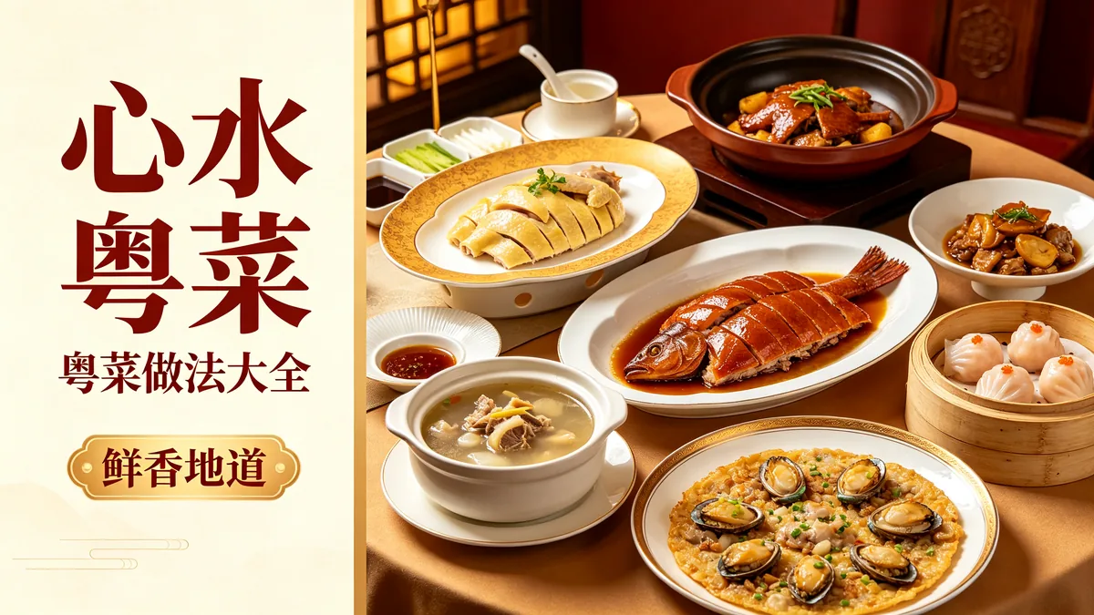 心水粤菜 粤菜做法大全 鲜香地道配图