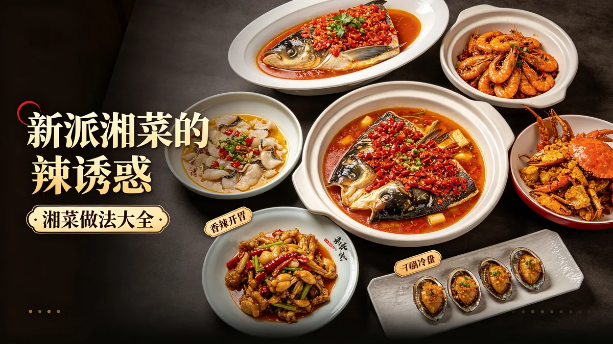 新派湘菜的辣诱惑 湘菜做法大全 香辣开胃配图