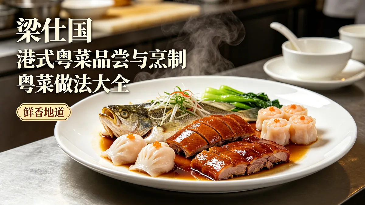 梁仕国.港式粤菜品尝与烹制 粤菜做法大全 鲜香地道配图