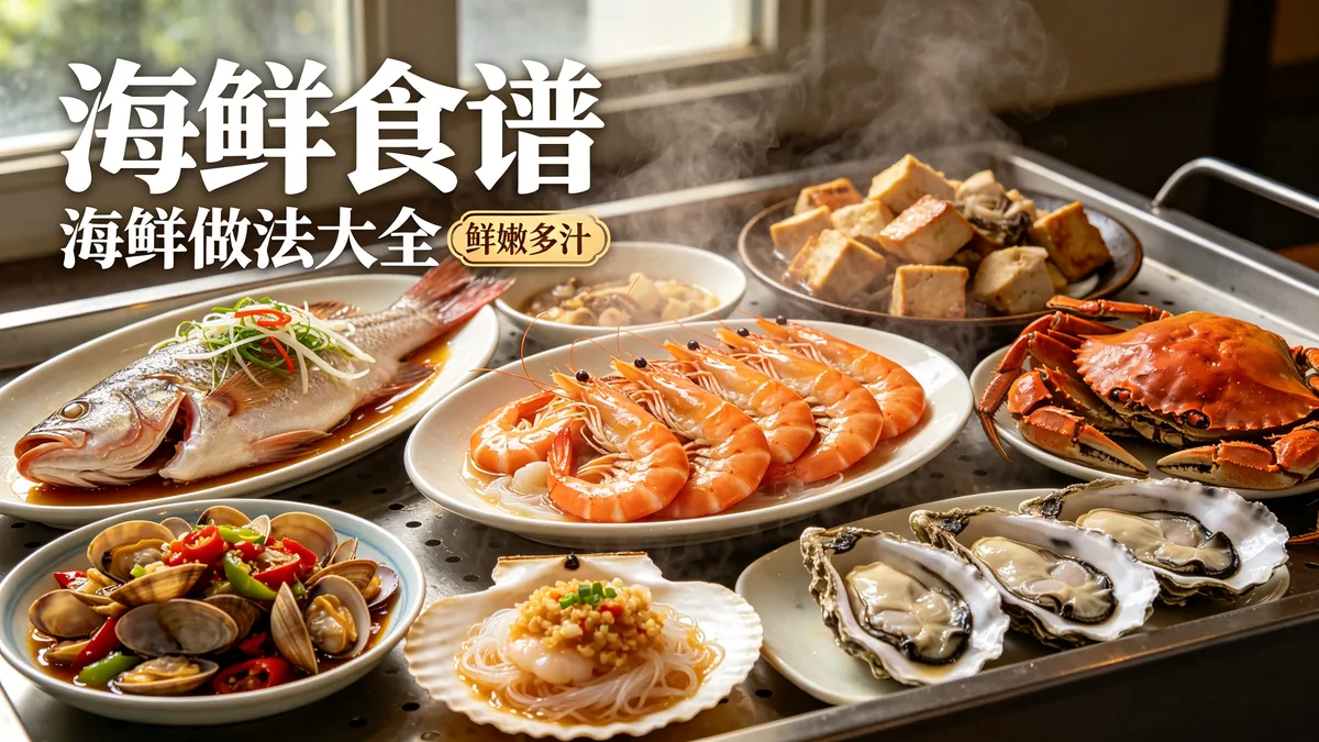 海鲜食谱 海鲜做法大全 鲜嫩多汁配图