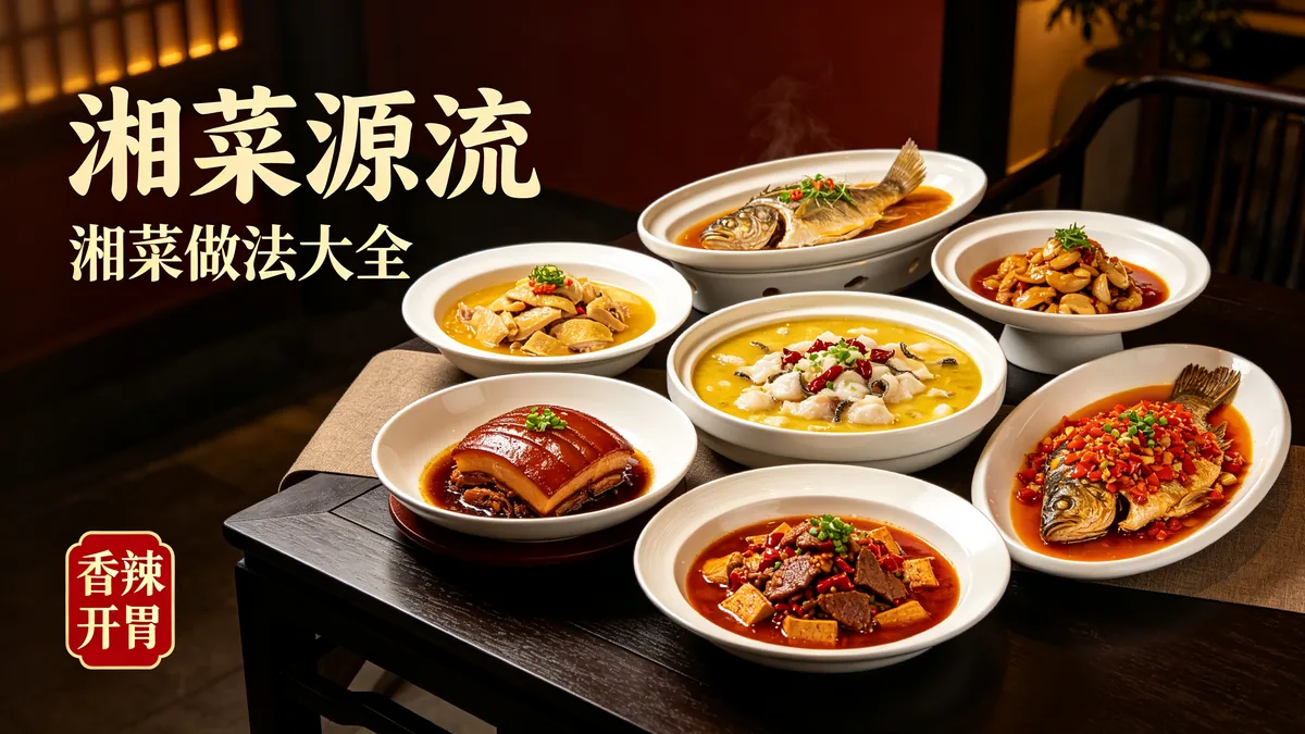 湘菜源流 湘菜做法大全 香辣开胃配图