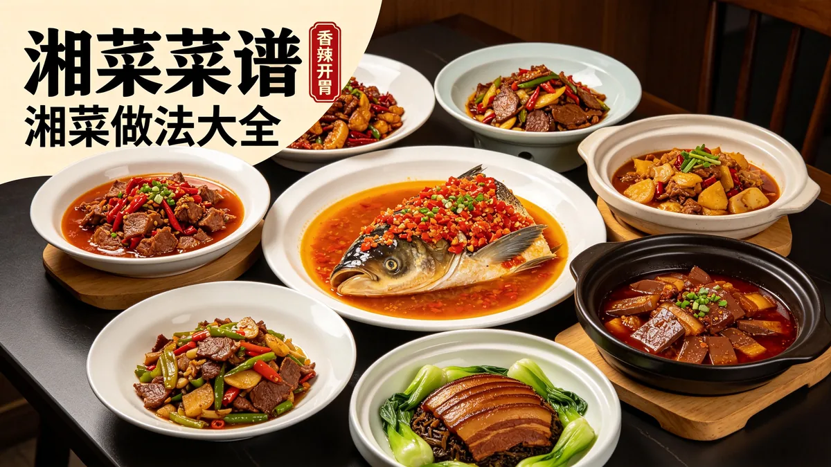湘菜菜谱 湘菜做法大全 香辣开胃配图