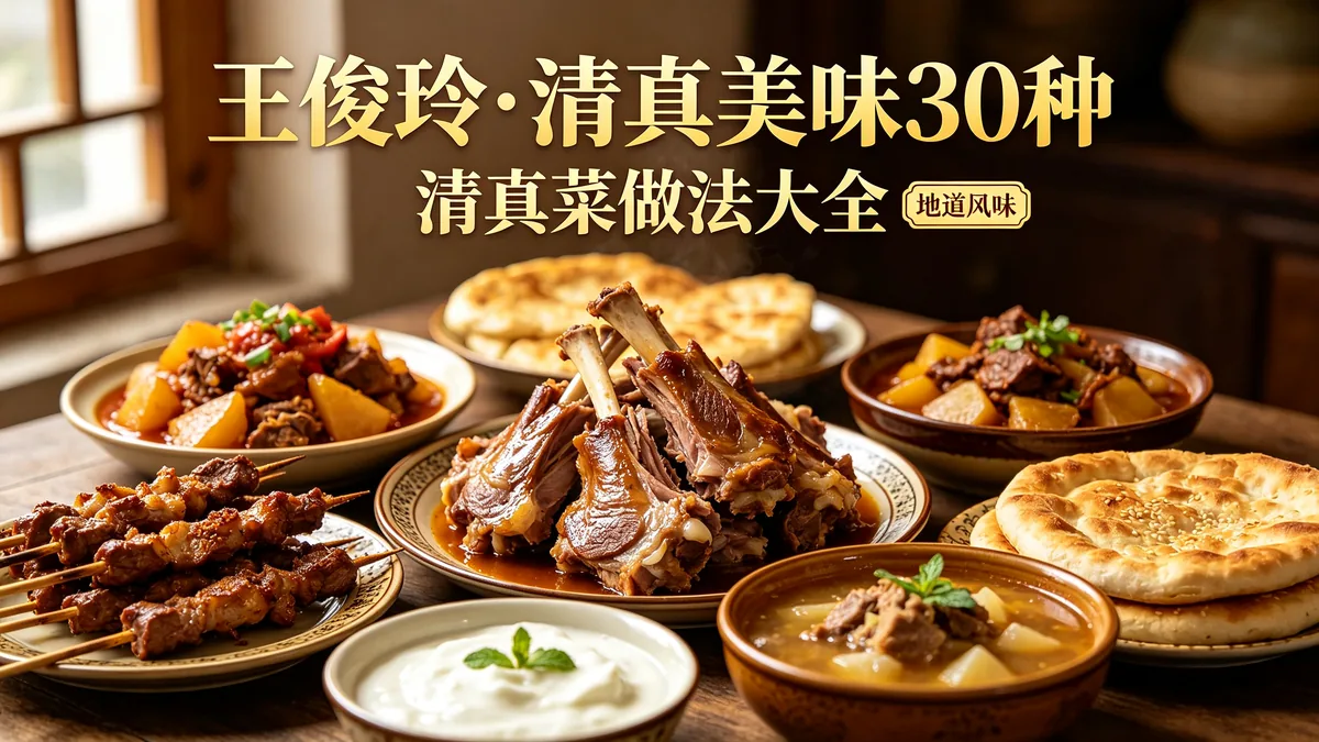 王俊玲.清真美味30种 清真菜做法大全 地道风味配图