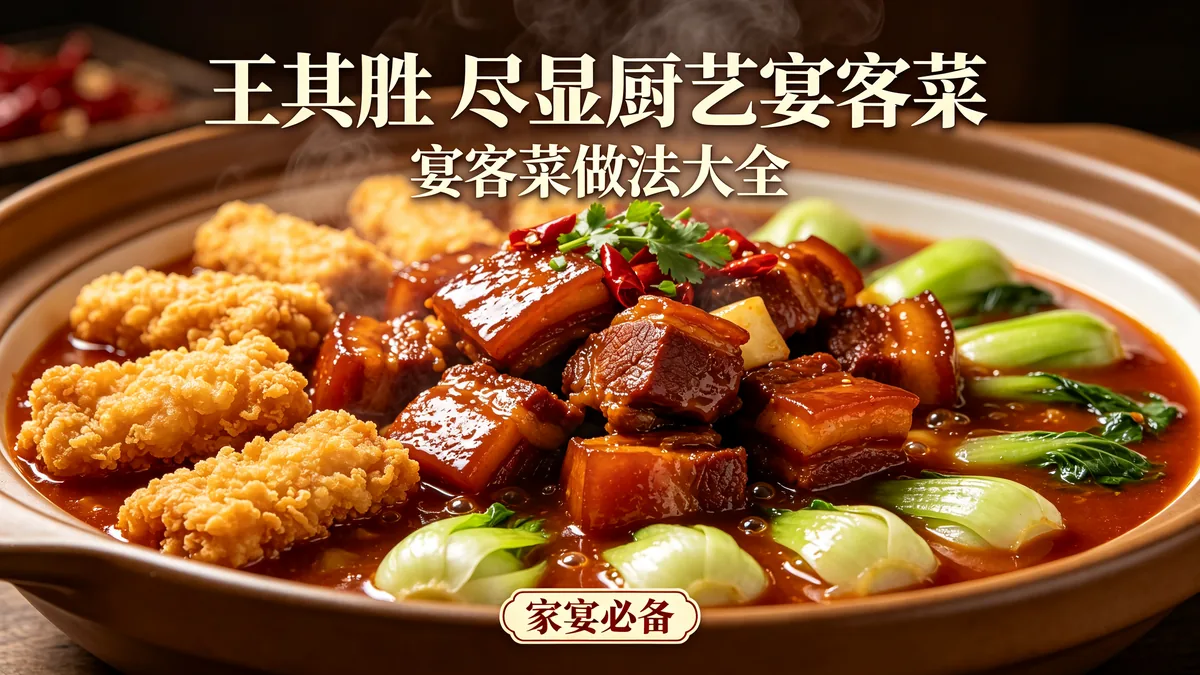 王其胜.尽显厨艺宴客菜 宴客菜做法大全 家宴必备配图