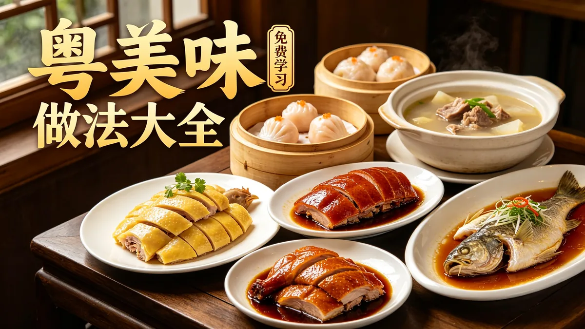 粤美味 做法大全 免费学习配图