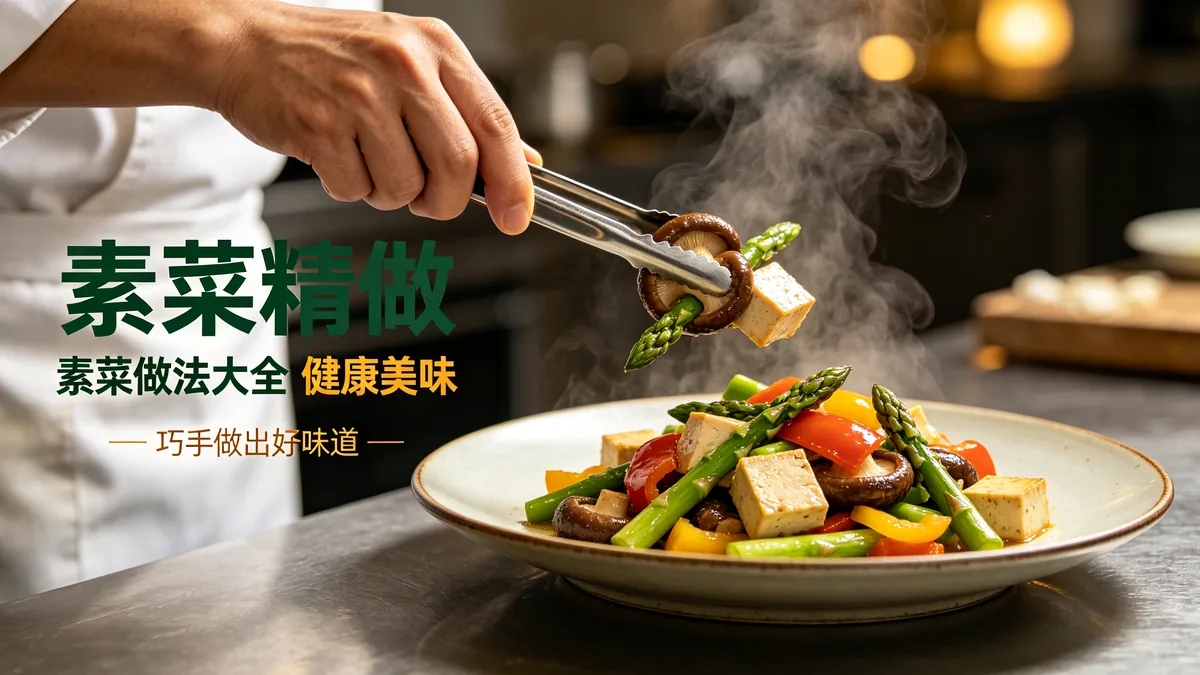 素菜精做 素菜做法大全 健康美味配图