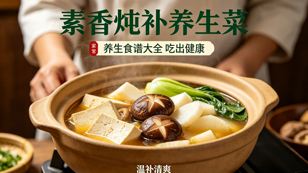 素香炖补养生菜 养生食谱大全 吃出健康配图
