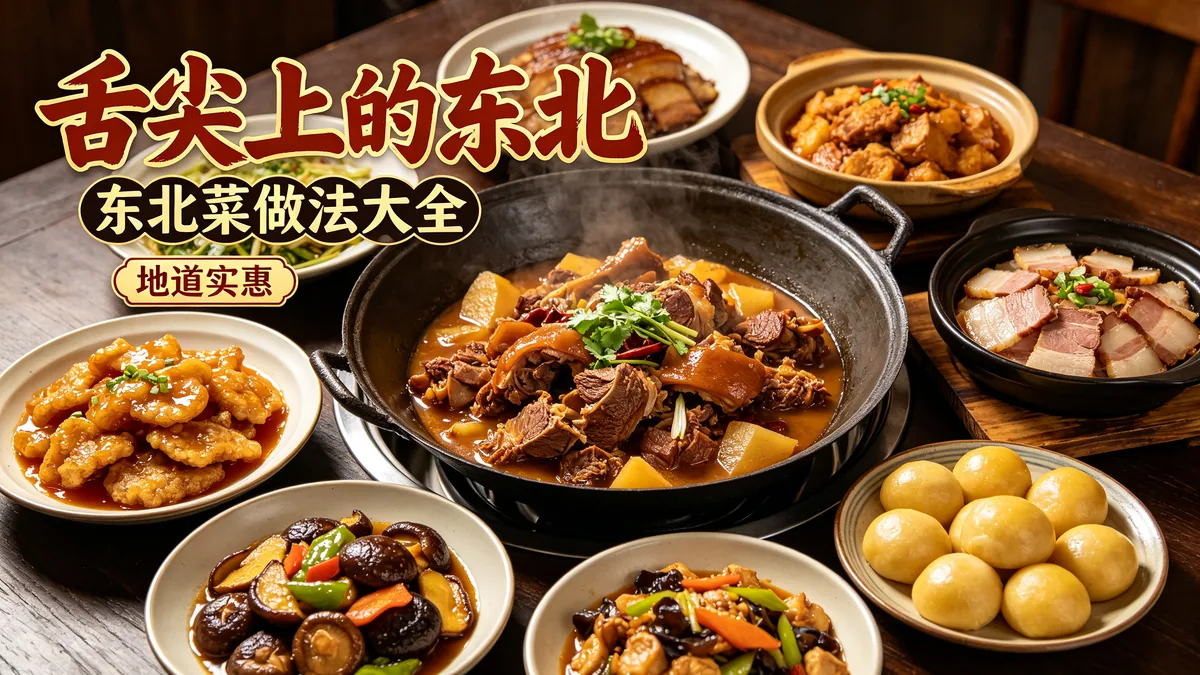 舌尖上的东北 东北菜做法大全 地道实惠配图