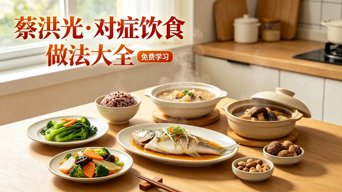 蔡洪光.对症饮食 做法大全 免费学习配图