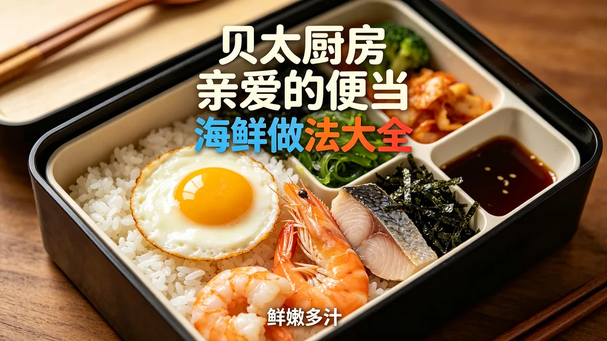 贝太厨房.亲爱的便当 海鲜做法大全 鲜嫩多汁配图