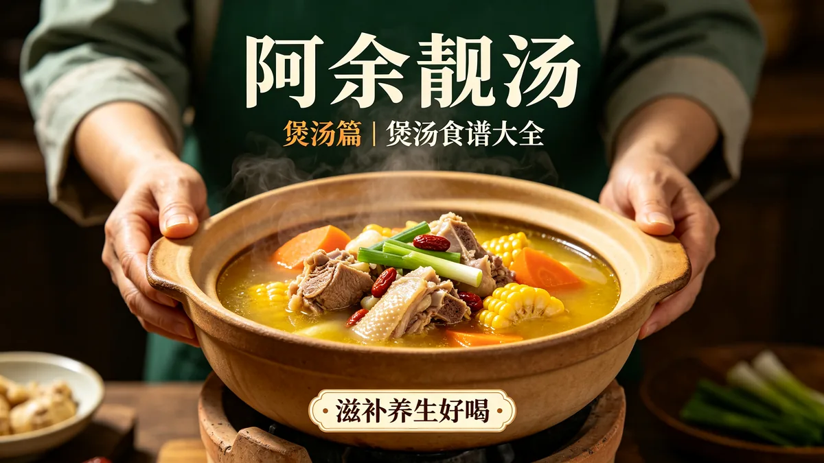 阿佘靓汤--煲汤篇 煲汤食谱大全 滋补养生好喝配图