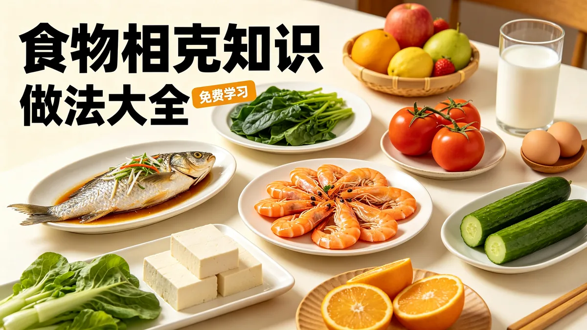食物相克知识 做法大全 免费学习配图