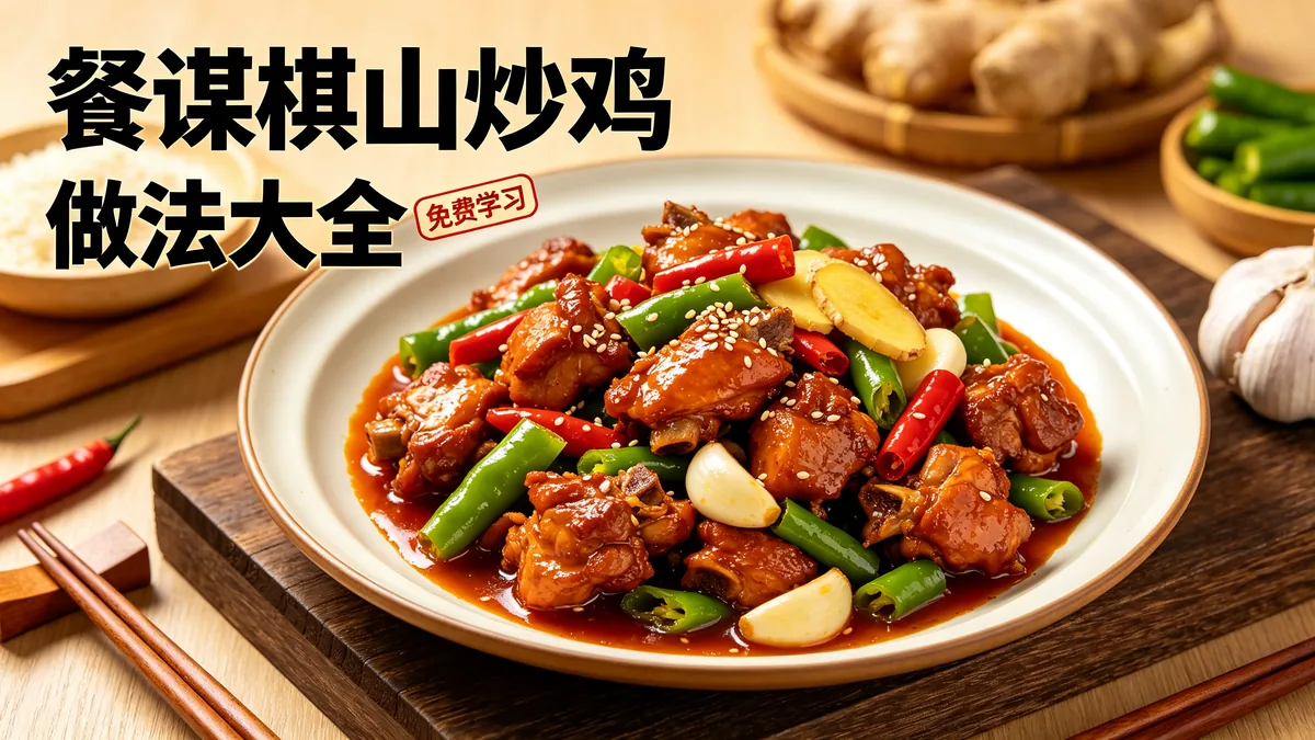 餐谋棋山炒鸡 做法大全 免费学习配图