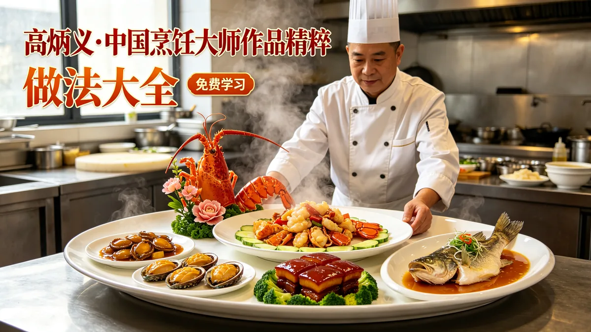 高炳义.中国烹饪大师作品精粹 做法大全 免费学习配图