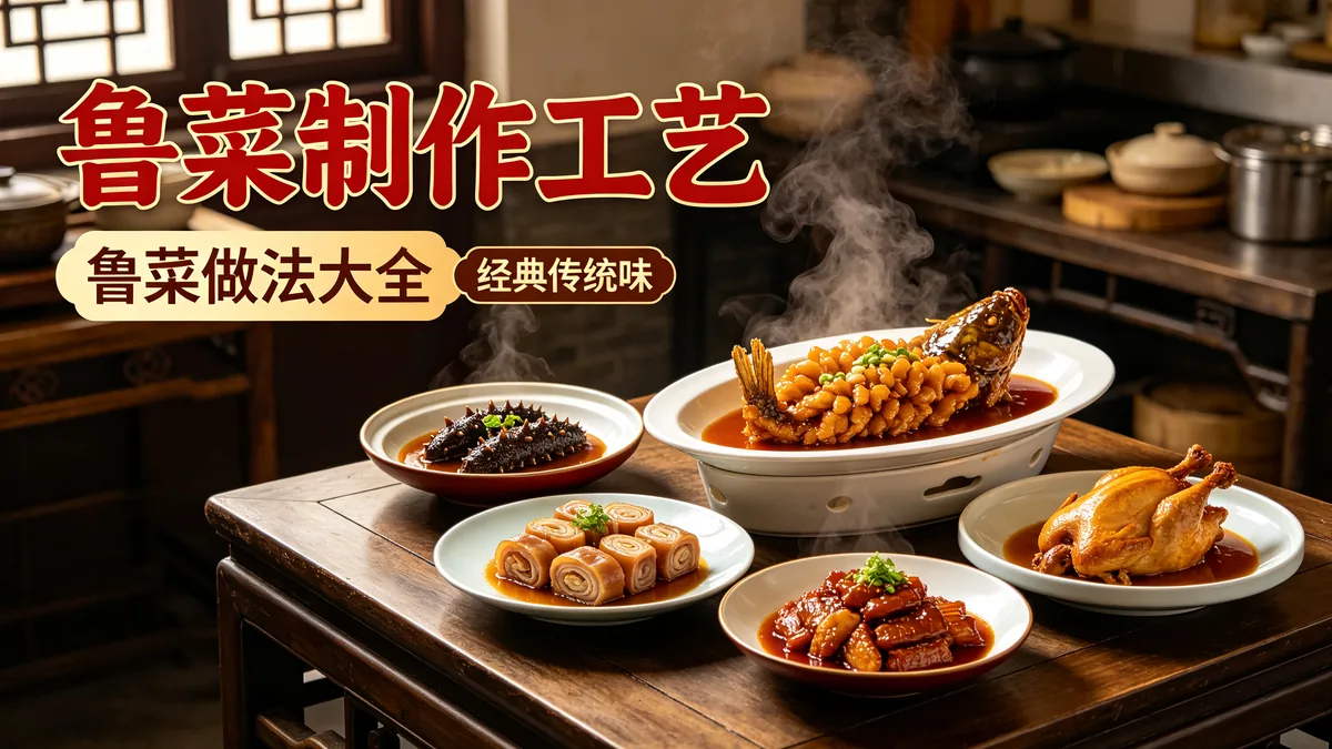 鲁菜制作工艺 鲁菜做法大全 经典传统味配图