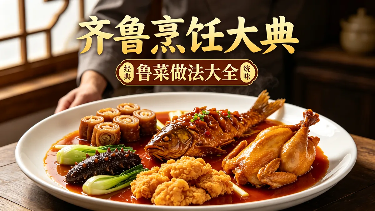 齐鲁烹饪大典 鲁菜做法大全 经典传统味配图