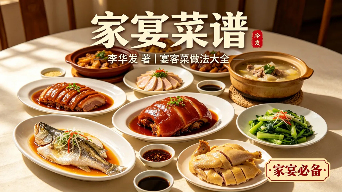 李华发.家宴菜谱 宴客菜做法大全 家宴必备 缩略图
