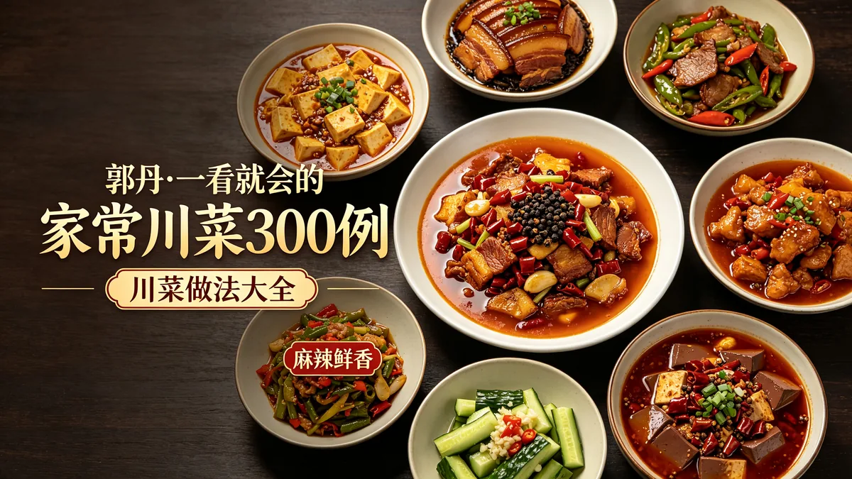 郭丹.一看就会的家常川菜300例 川菜做法大全 麻辣鲜香过瘾配图